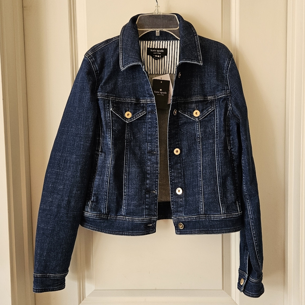 Kate Spade Classic Denim Jacket Size XS